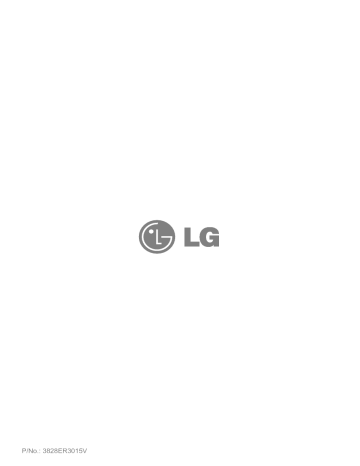 LG WD-80160F Manuel du propriétaire | Fixfr