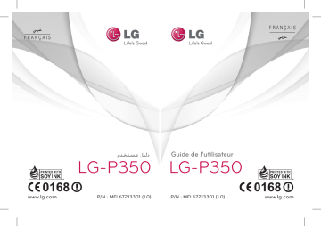 LG LGP350 Manuel du propriétaire | Fixfr