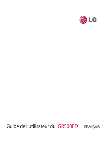 LG GR500FD Manuel du propriétaire | Fixfr