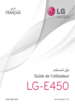 LG LGE450 Manuel du propriétaire