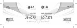 LG LGA275 Manuel du propriétaire