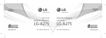 LG LGA275 Manuel du propriétaire | Fixfr