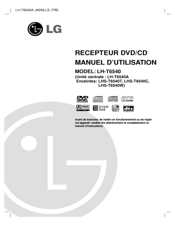 LG LH-T6540A Manuel du propriétaire | Fixfr