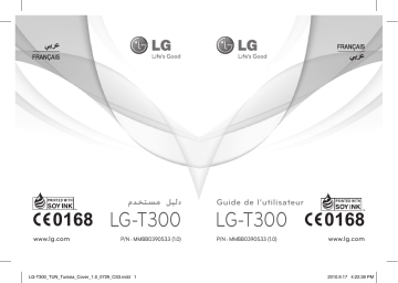 LG LGT300 Manuel du propriétaire | Fixfr