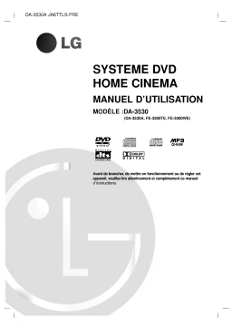 LG DA-3530A Manuel du propriétaire