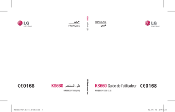 LG KS660 Manuel du propriétaire | Fixfr