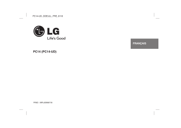 LG LG PC14 Manuel du propriétaire | Fixfr