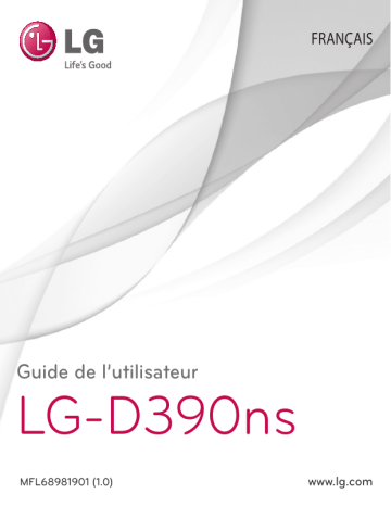 LGD390NS | LG LG F60 Manuel du propriétaire | Fixfr