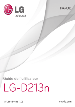 LG LGD213N Manuel du propriétaire