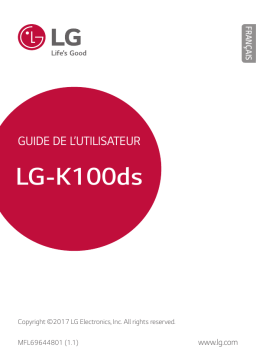 LG LG K3 LTE Dual SIM Manuel du propriétaire