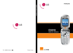 LG C3310 Manuel du propriétaire