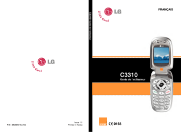 LG C3310 Manuel du propriétaire | Fixfr