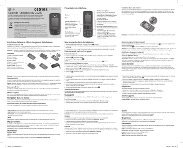 LG GU200 Manuel du propriétaire | Fixfr