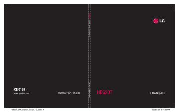LG HB620T Manuel du propriétaire | Fixfr