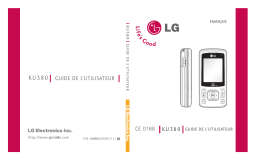 LG KU380 Manuel du propriétaire