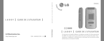 LG L600V Manuel du propriétaire | Fixfr