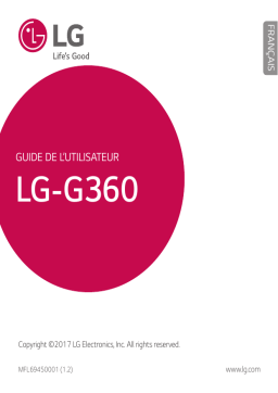 LG LGG360 Manuel du propriétaire
