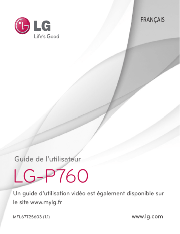 LG Swift L9 (P760) | LG Optimus L9 | LG LGP760 Manuel du propriétaire | Fixfr
