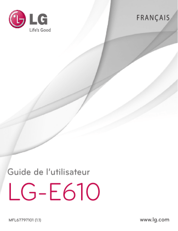 LG Swift L5 (E610) | LG Optimus L5 | LGE610 | LG E610 Manuel du propriétaire | Fixfr