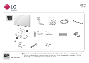 LG 43LV541H Manuel du propriétaire | Fixfr