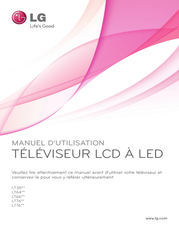 47LT380H | LG 47LT760H Manuel du propriétaire | Fixfr