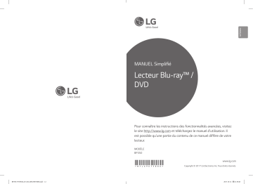 LG LG BP350 Manuel du propriétaire | Fixfr