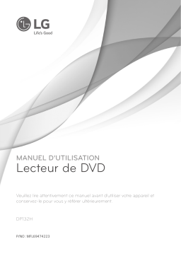 LG DP132H Manuel du propriétaire