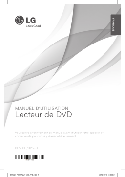 LG DP522H Manuel du propriétaire