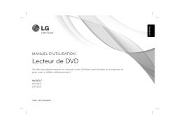 LG LG DVX552 Manuel du propriétaire