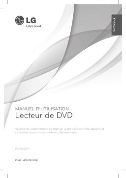 LG DVX642H Manuel du propriétaire