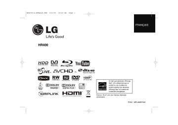 LG LG HR400 Manuel du propriétaire | Fixfr