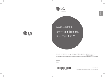 LG LG UBK80 Manuel du propriétaire | Fixfr