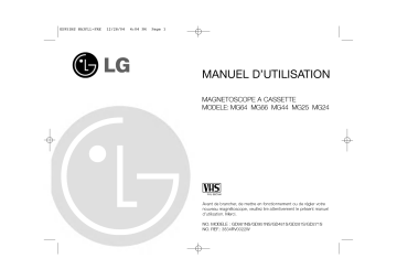 LG MG66 Manuel du propriétaire | Fixfr