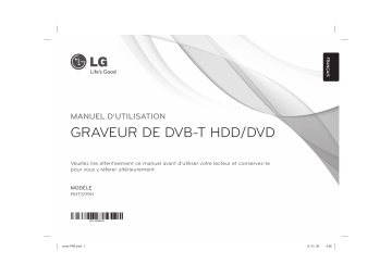 LG RHT599H Manuel du propriétaire | Fixfr