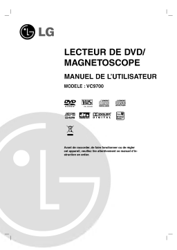 LG VC9700 Manuel du propriétaire