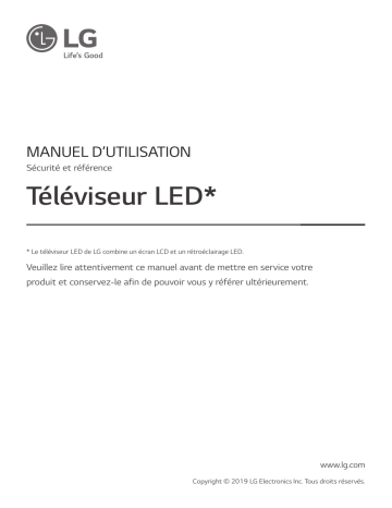 LG LG 32LM550BPLB Manuel du propriétaire | Fixfr