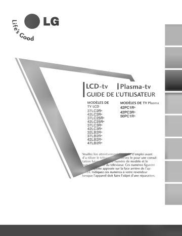 LG 37LC2RB Manuel du propriétaire | Fixfr