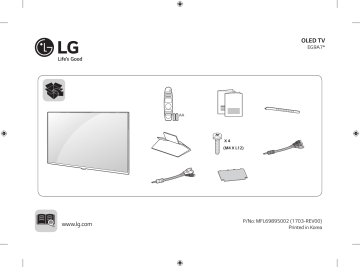 LG LG 55EG9A7V Manuel du propriétaire | Fixfr