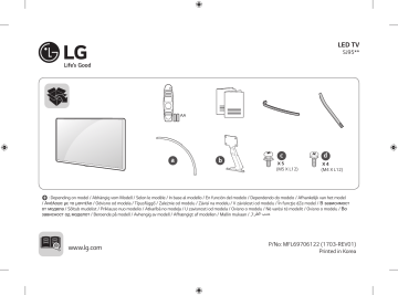 65SJ950V | LG LG 55SJ950V Manuel du propriétaire | Fixfr