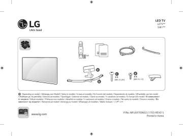 LG LG 65UJ750V Manuel du propriétaire | Fixfr