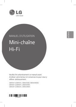 LG CM4541 Manuel du propriétaire