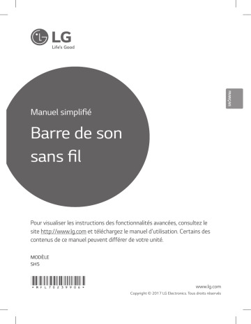 LG LG SH5 Manuel du propriétaire | Fixfr