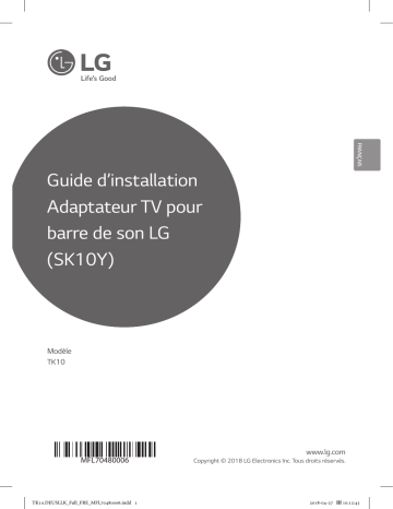 LG LG TK10 Manuel du propriétaire | Fixfr