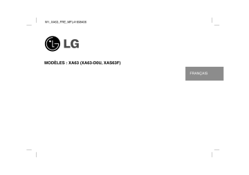 LG XA63 Manuel du propriétaire | Fixfr