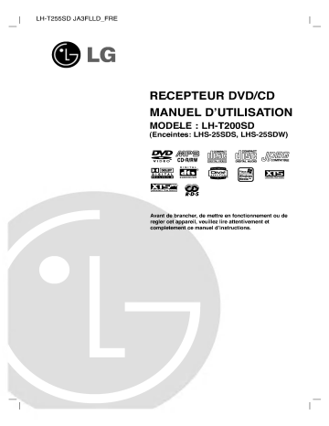 LG LH-T200SD Manuel du propriétaire | Fixfr