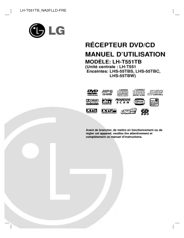 LG LH-T551TB Manuel du propriétaire | Fixfr