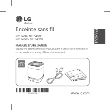 LG NP1540WP Manuel du propriétaire | Fixfr