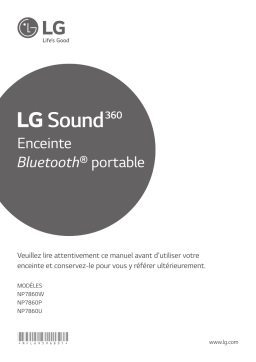 LG NP7860W Manuel du propriétaire