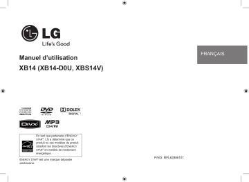LG XB14 Manuel du propriétaire | Fixfr