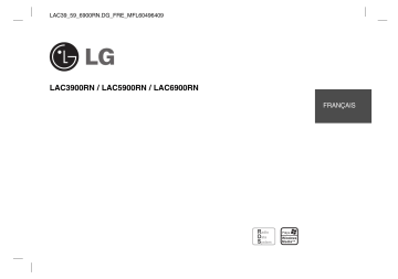 LAC3900RN | LAC5900RN | LG LAC6900RN Manuel du propriétaire | Fixfr